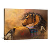 Kiowa Gold Canvas Art 45 x 30cm / Unframed Canvas Print Clock Canvas