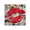 Kiss Collage Canvas Art Clock Canvas