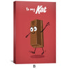 Kit to Kat Canvas Art Clock Canvas
