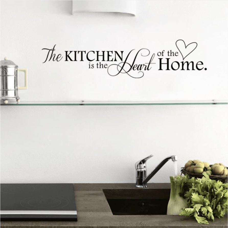 Kitchen Heart of Home Wall Sticker product thumbnail