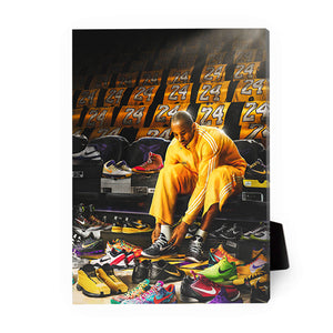 Kobe Shoes Desktop Canvas Desktop Canvas 18 x 13cm Clock Canvas