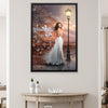 Lady and The Doves Canvas Art Clock Canvas