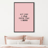 Lady Boss Canvas Art Clock Canvas