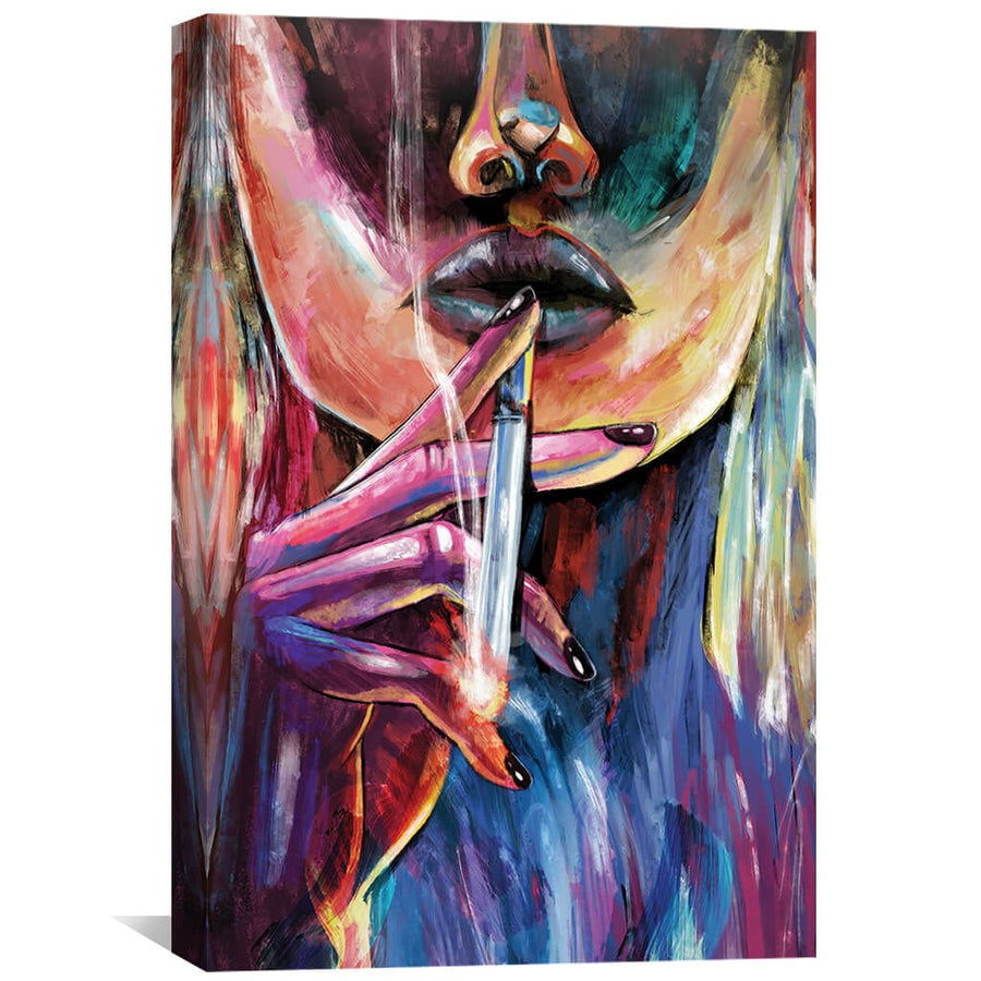 Late Night Vibes Canvas Art Clock Canvas