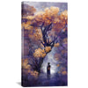 Lavender Haze Canvas Art Clock Canvas