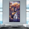Lavender Haze Canvas Art Clock Canvas