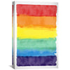 Layered Pride Canvas Art 30 x 45cm / Unframed Canvas Print Clock Canvas
