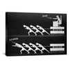 Leaders Lead Clock Canvas