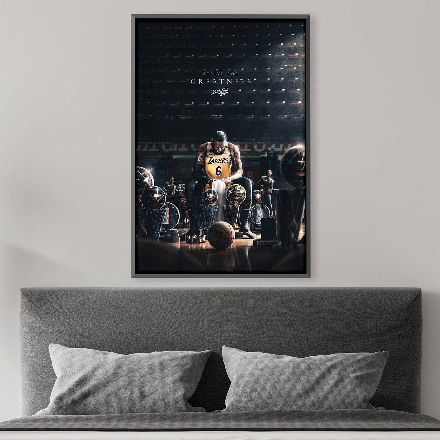 Lebron Trophies Canvas product thumbnail