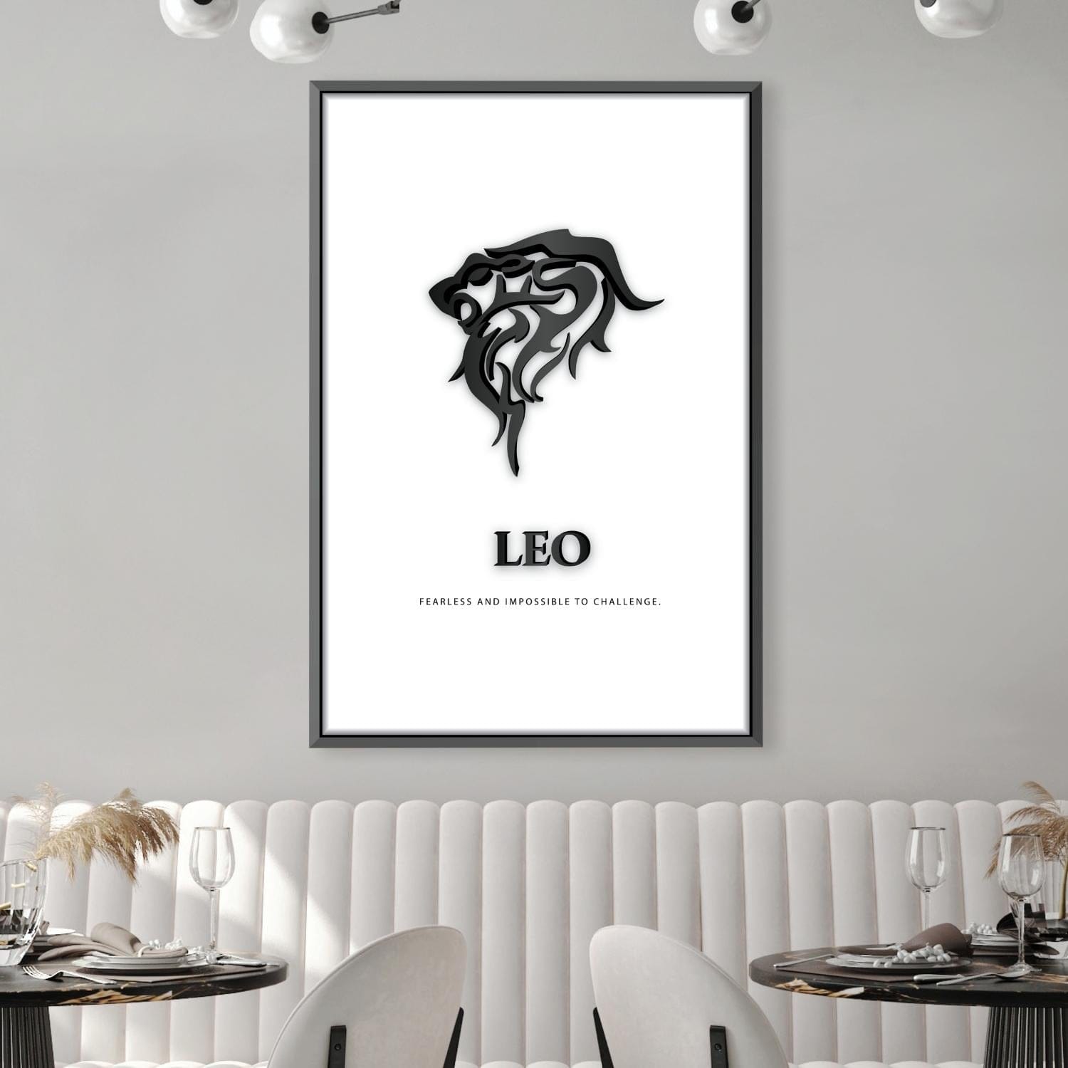 Leo - White Canvas product thumbnail