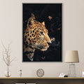 Leopard Couple 1 Canvas Art 30 x 45cm / Unframed Canvas Print Clock Canvas