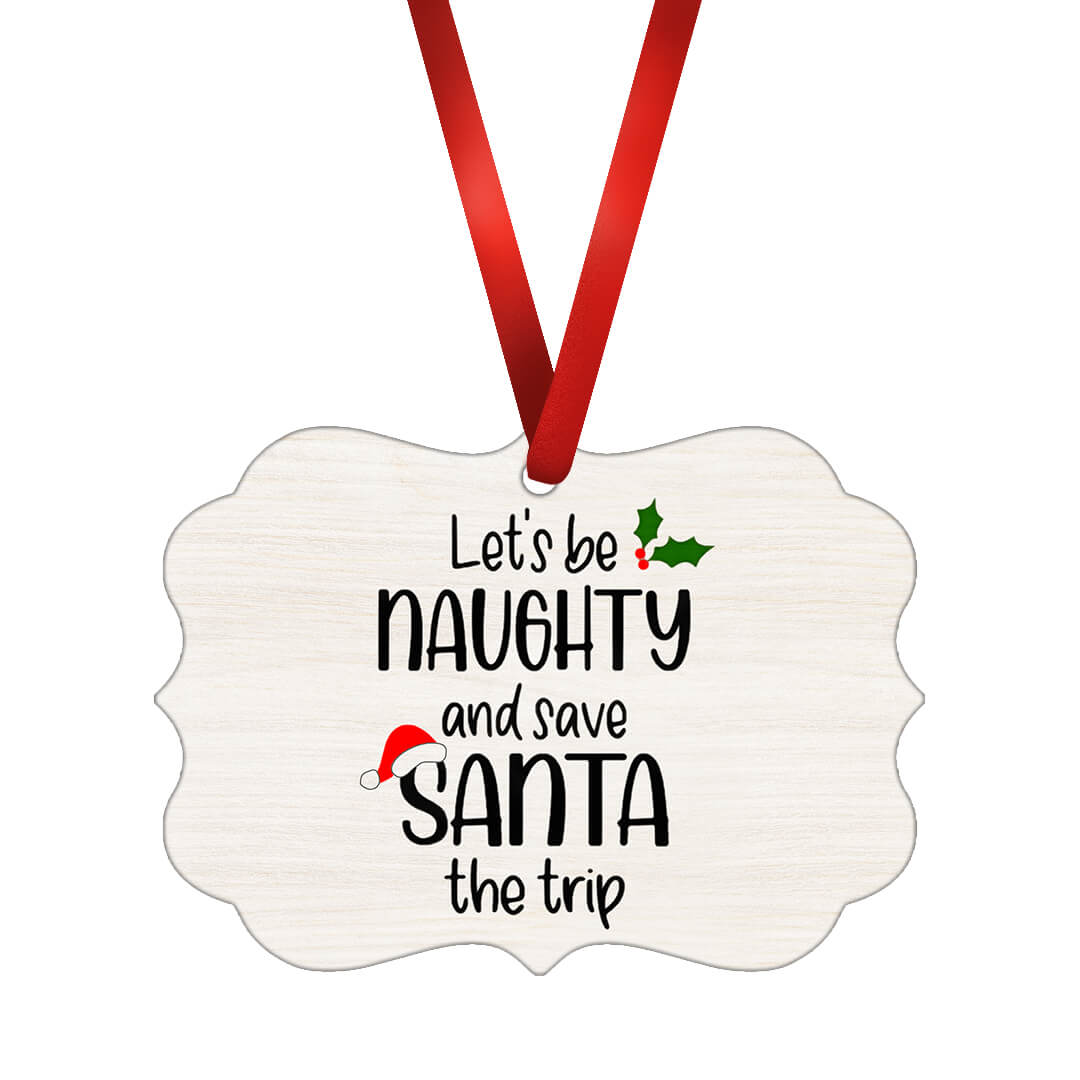 Let's Be Naughty Ornament product thumbnail