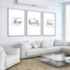 Let Your Light Shine Canvas Art Clock Canvas