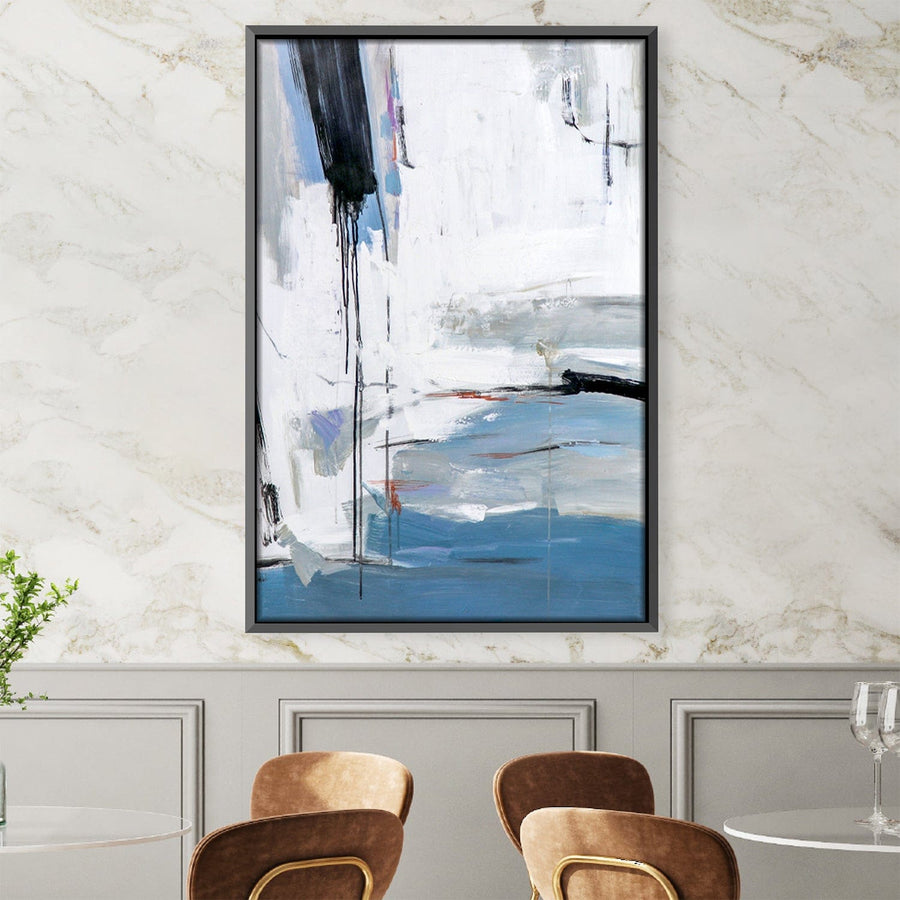 Leveling Arctic Oil Painting Oil 30 x 45cm / Oil Painting Clock Canvas