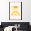 Levels of Color Canvas Art Clock Canvas
