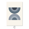 Levels of Color Canvas Art C / 30 x 45cm / Unframed Canvas Print Clock Canvas