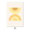 Levels of Color Canvas Art Clock Canvas