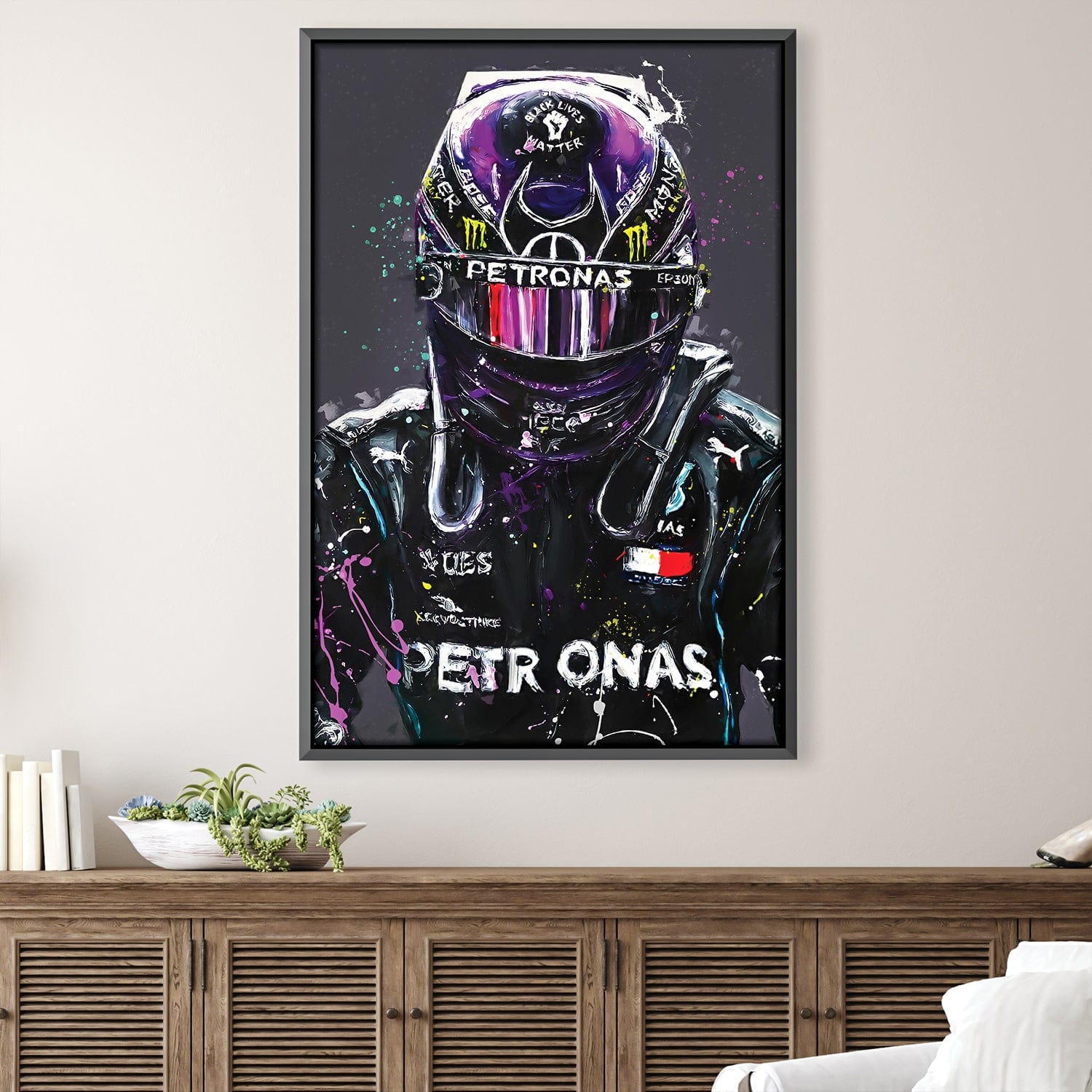 Lewis Hamilton Vibes Canvas product thumbnail