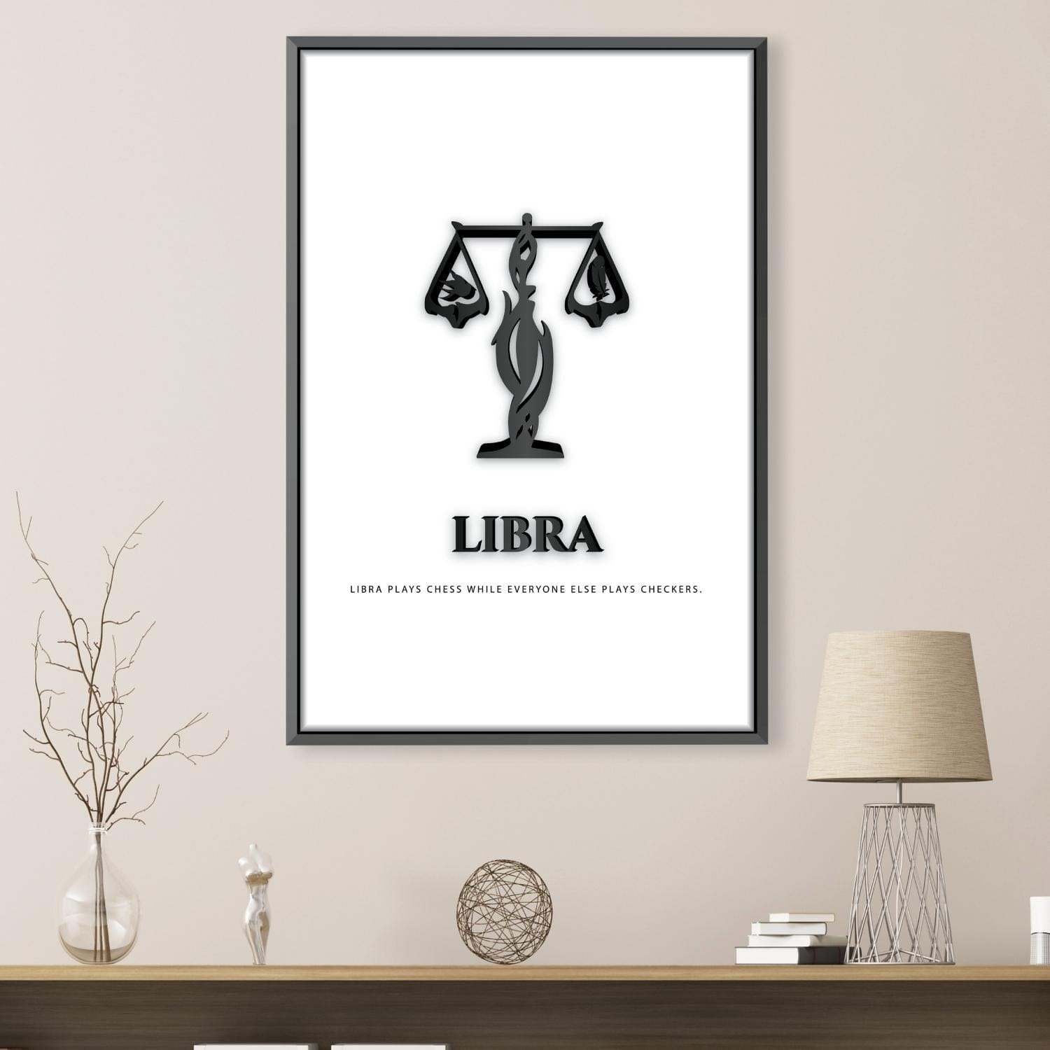 Libra - White Canvas product thumbnail