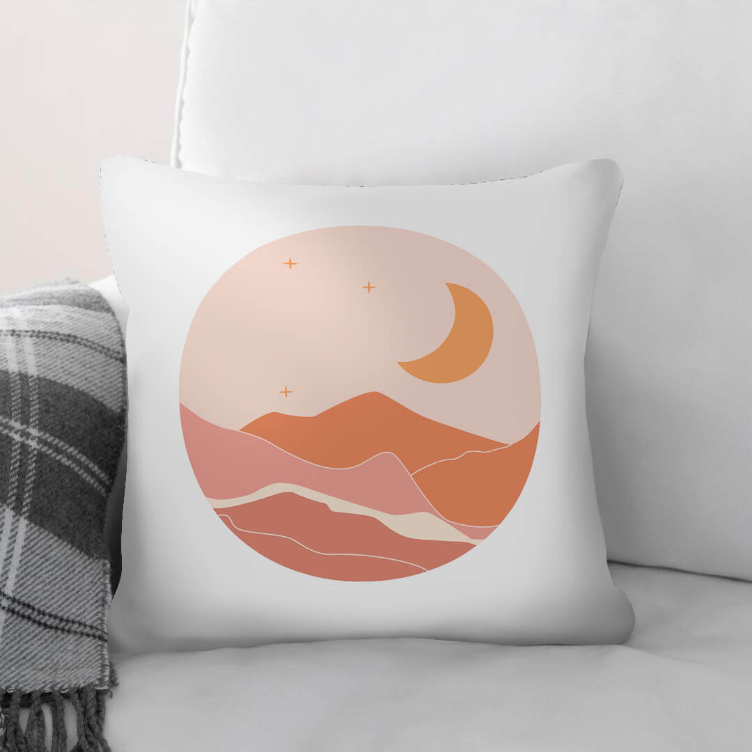 Light Horizon A Cushion Cushion 45 x 45cm Clock Canvas