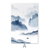 Light Landscape Canvas Art A / 30 x 45cm / Unframed Canvas Print Clock Canvas