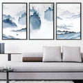 Light Landscape Canvas Art Clock Canvas
