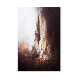 Light Of The Cave Canvas Art Clock Canvas