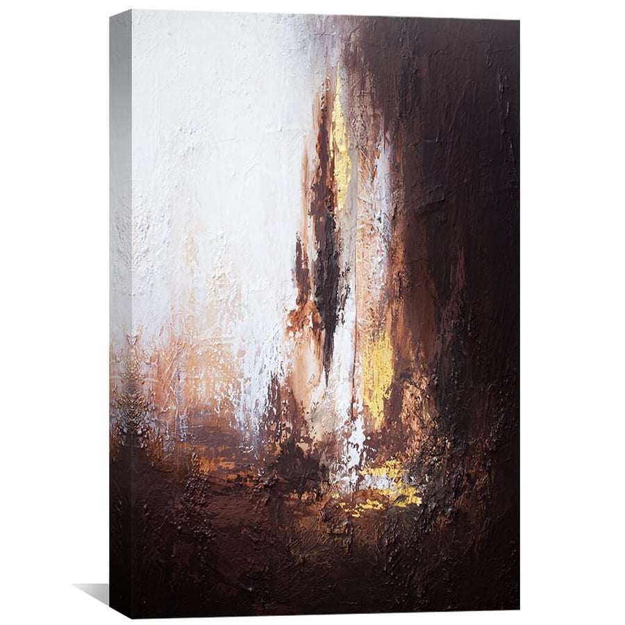 Light Of The Cave Canvas Art 30 x 45cm / Unframed Canvas Print Clock Canvas