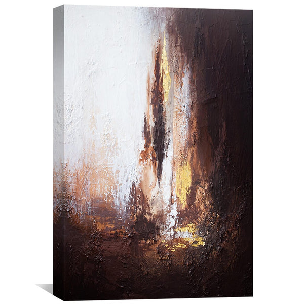 Light Of The Cave Canvas Art 30 x 45cm / Unframed Canvas Print Clock Canvas