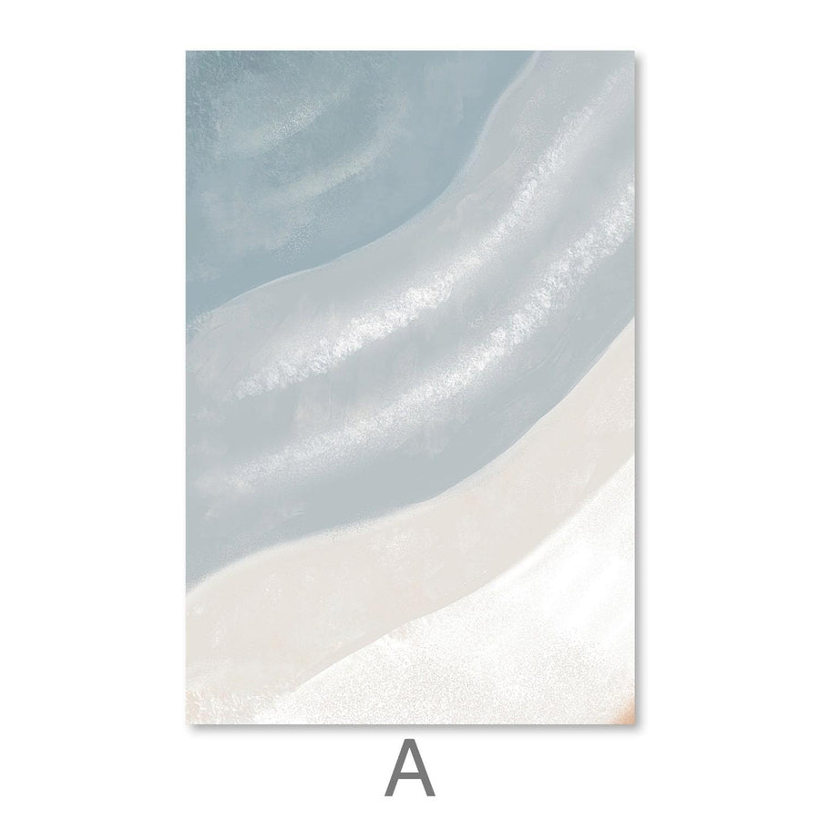 Light Shores Canvas Art A / 30 x 45cm / Unframed Canvas Print Clock Canvas