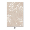 Lighter Leaves Canvas Art C / 30 x 45cm / Unframed Canvas Print Clock Canvas