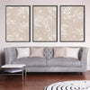 Lighter Leaves Canvas Art Clock Canvas