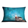 Lighthouse and the Stars Cushion Cushion 48 x 33cm Clock Canvas