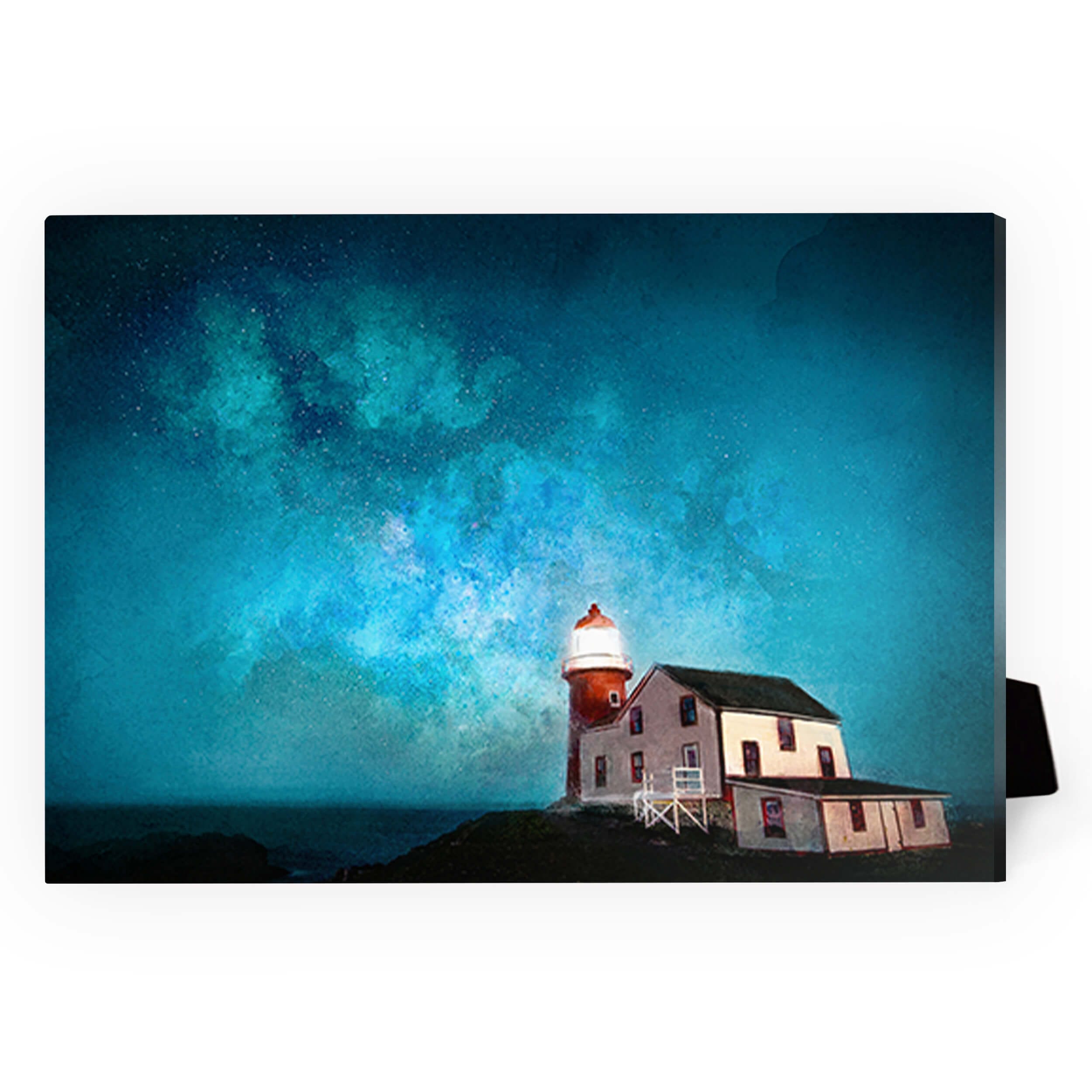 Lighthouse and the Stars Desktop Canvas product thumbnail