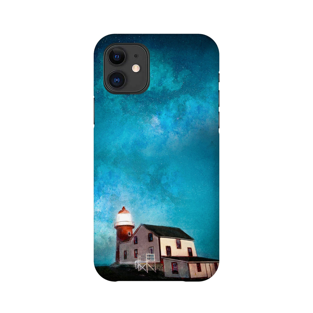 Lighthouse and the Stars Phone Case ClockCanvas