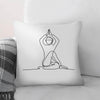 Line Serenity C Cushion Cushion 45 x 45cm Clock Canvas