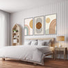 Lines and Circles Canvas Art Clock Canvas