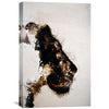Lioness Contour Canvas Art Clock Canvas