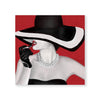 Lipstick Icons Canvas Art Clock Canvas
