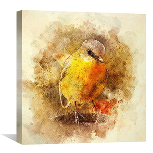 Little Bird Canvas Art Clock Canvas