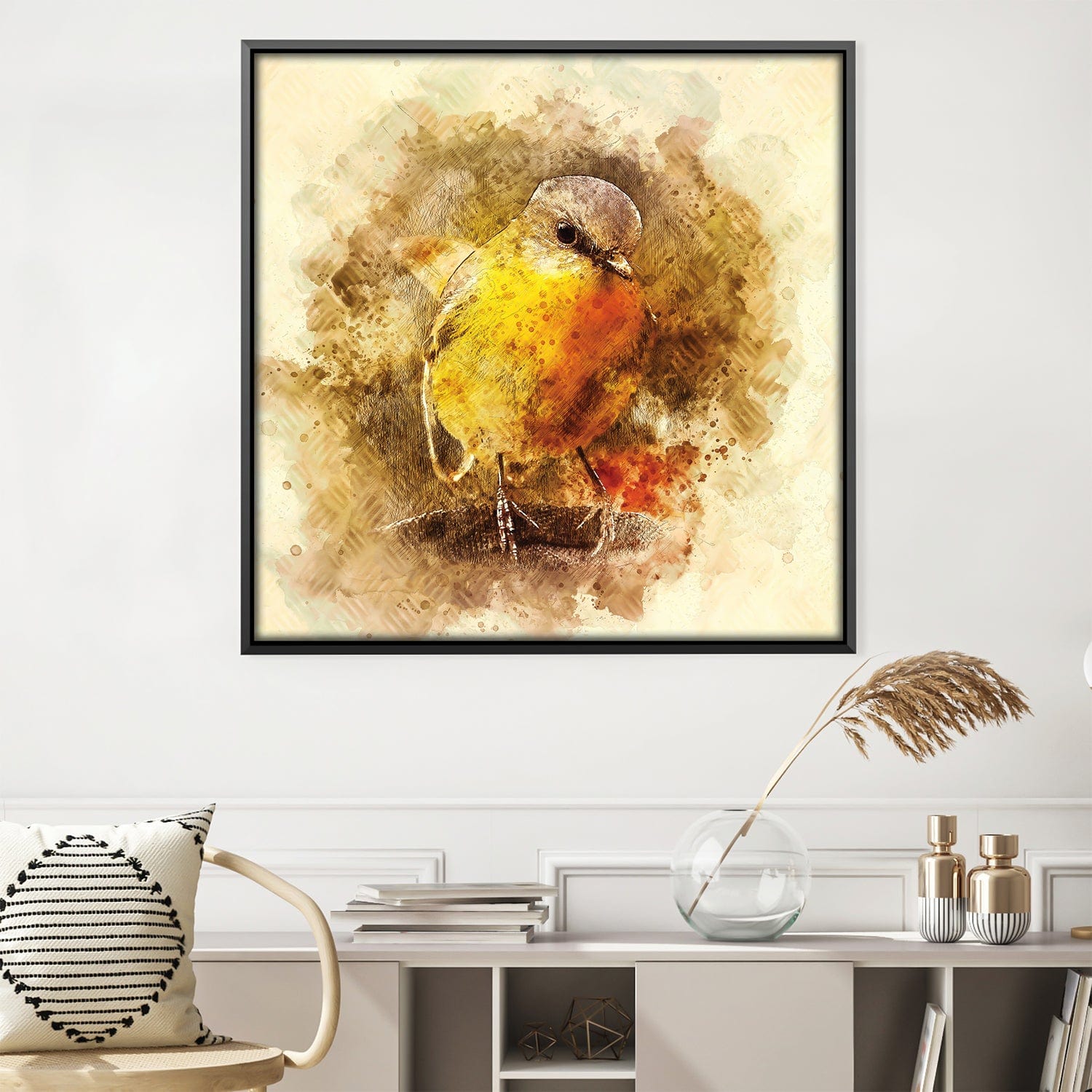 Little Bird Canvas 12 x 12in / Canvas product thumbnail