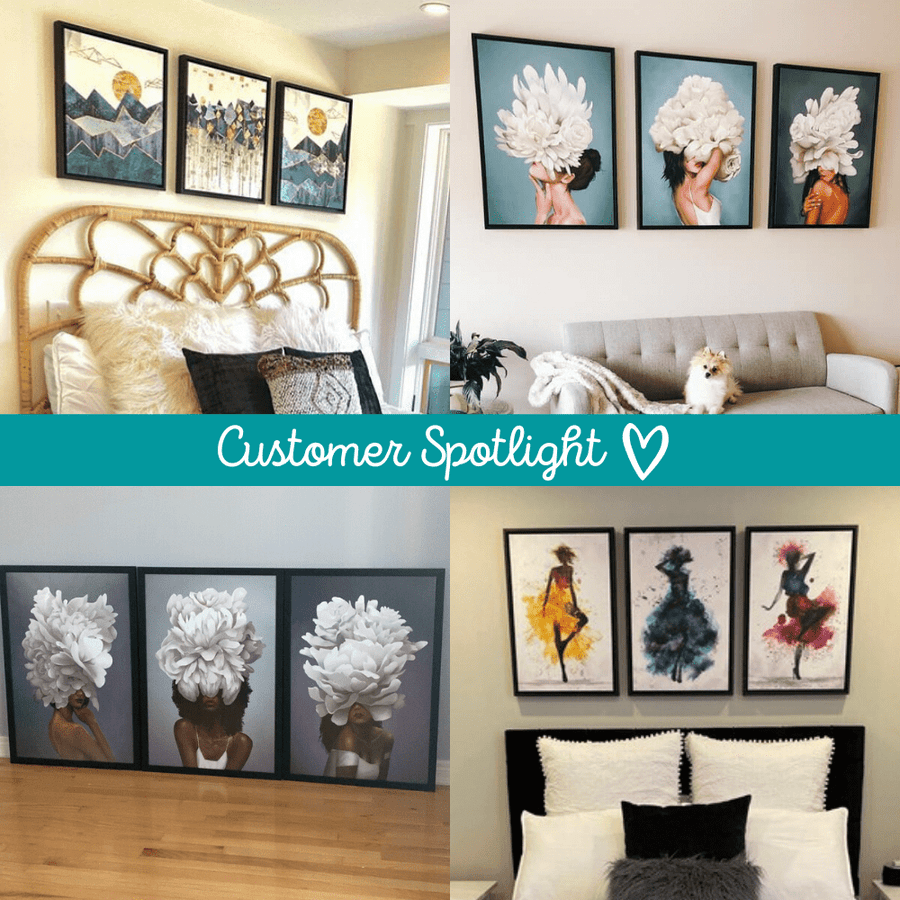 Lively Notes Canvas Art Clock Canvas