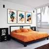 Lively Notes Canvas Art Clock Canvas