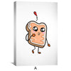 Love Sandwich Canvas Art Clock Canvas