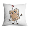 Love Sandwich Cushion Cushion B / 45 x 45cm Clock Canvas
