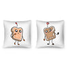 Love Sandwich Cushion Cushion Clock Canvas