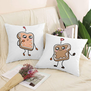 Love Sandwich Cushion Cushion Clock Canvas