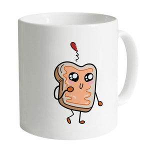 Love Sandwich Mug Mug A / White Clock Canvas
