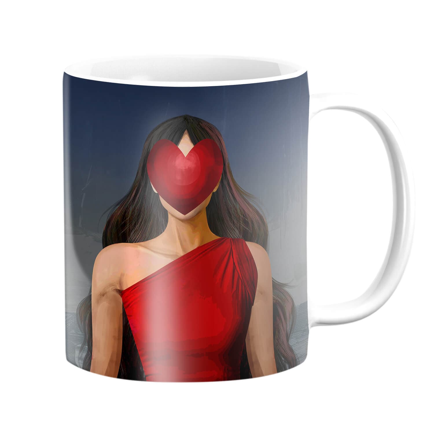 Love Wear a Red Dress Mug product thumbnail