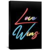 Love Wins Canvas Art 30 x 45cm / Unframed Canvas Print Clock Canvas